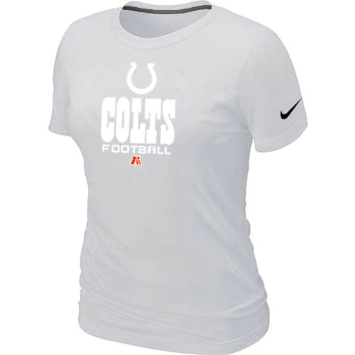 Nike Indianapolis Colts Women's Critical Victory NFL T-Shirt - White